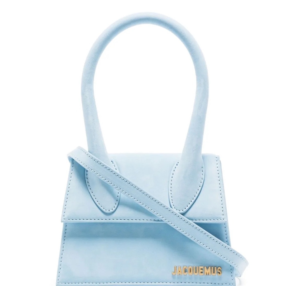 Jacquemus Le Chiquito Moyen tote bag light blue